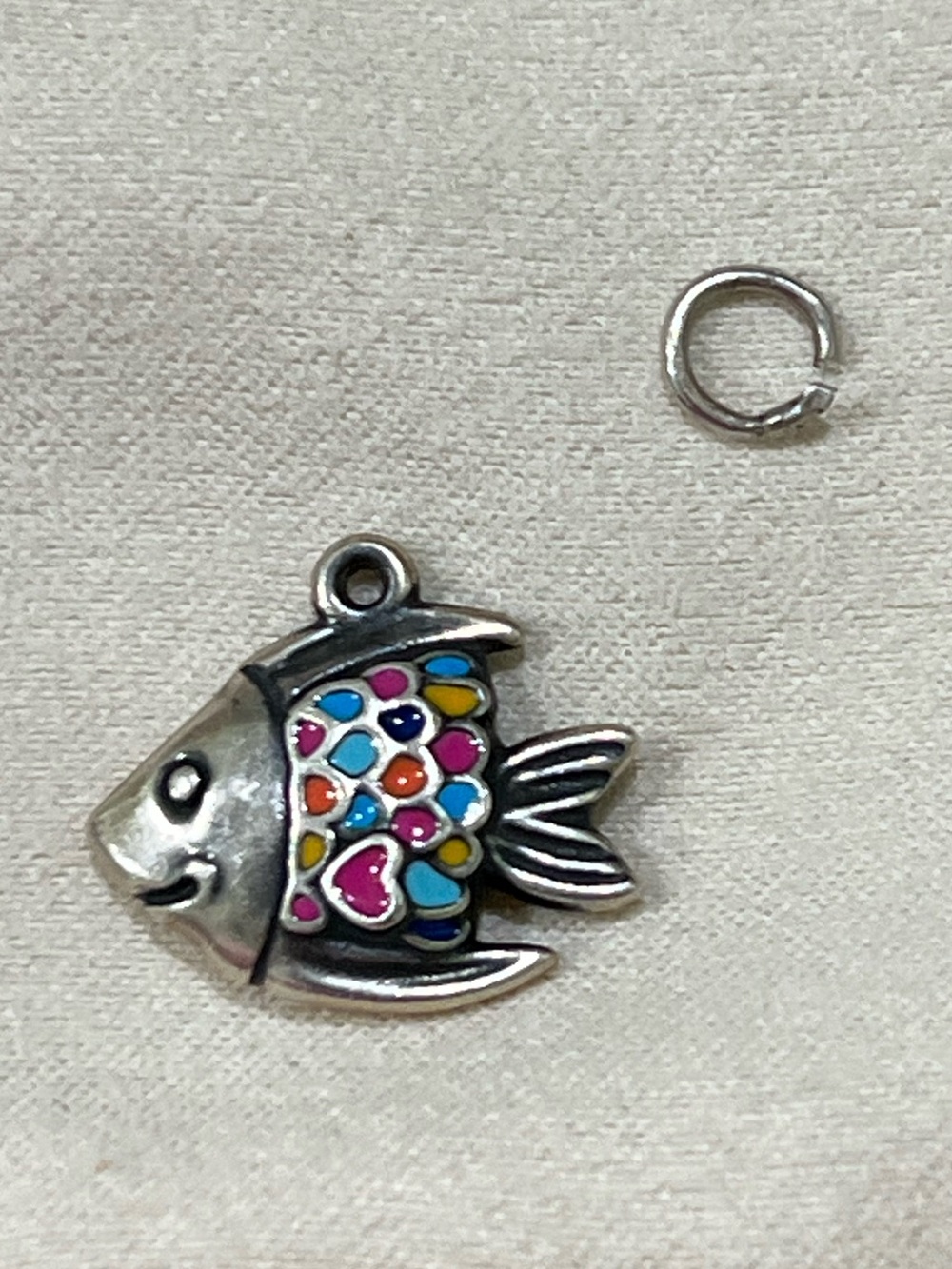 James Avery rainbow fish charm